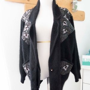 Vintage Oversized Embroidered Jacket